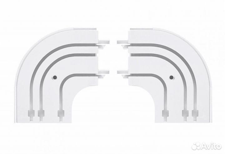 Карниз потолочный двухрядный