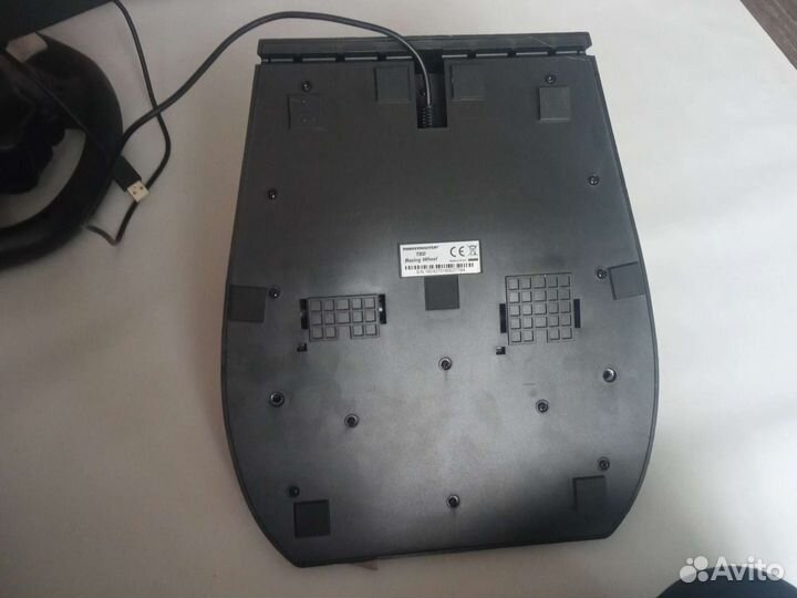 Игровой руль с педалями для пк