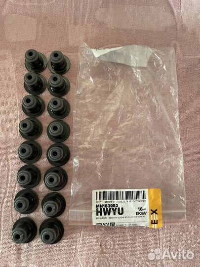 Маслосьемные колпачки mitsubishi lancer 10 4Bxx