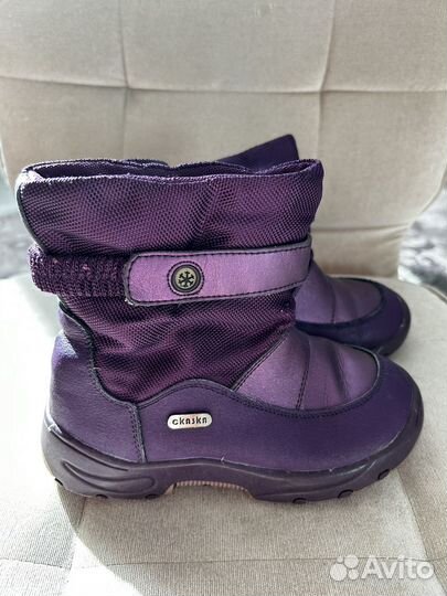 Сапоги зимние Сказка 30 р-р натур. кожа