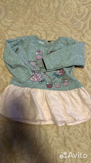 Платье для девочки 80-86-92