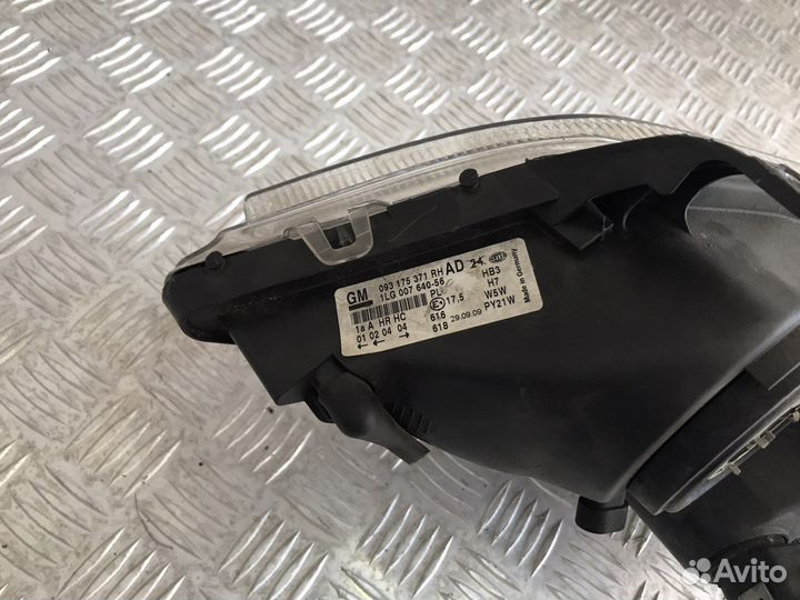 Фара Opel Astra G