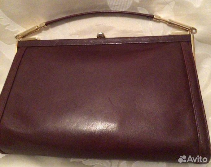 Сумка натуральная кожа Винтаж Англия