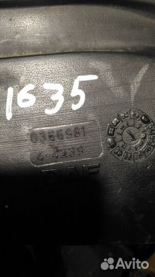 Патрубок воздушного фильтра даф DAF 0366981 ati