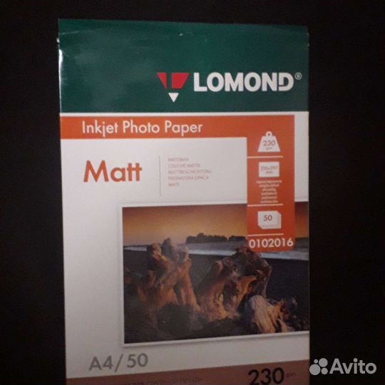 Фотобумага lomond