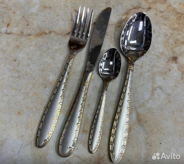 Набор сталовых приборов 72 предмета на 12 персон