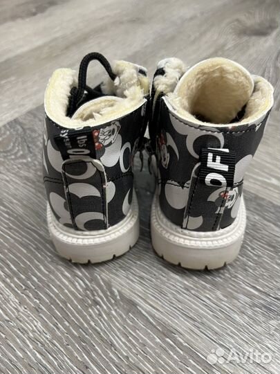 Ботинки на девочку 22 размер