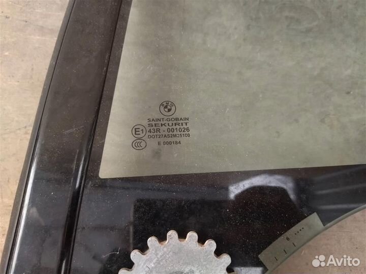 Стекло двери заднее левое Bmw 6 F06 4.4 I бензин