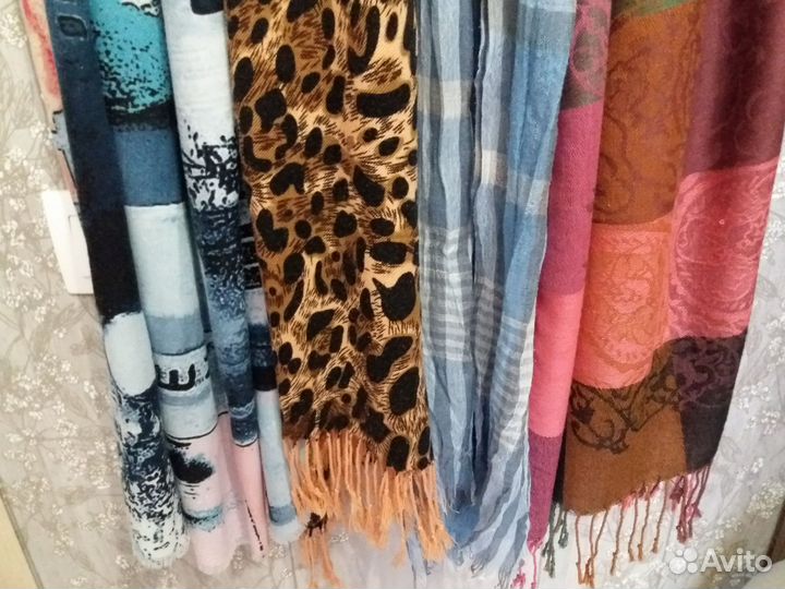 Шарфы и палантины 4 вида