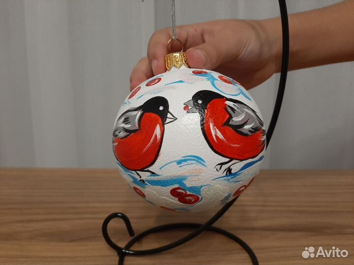 Елочные игрушки стекло