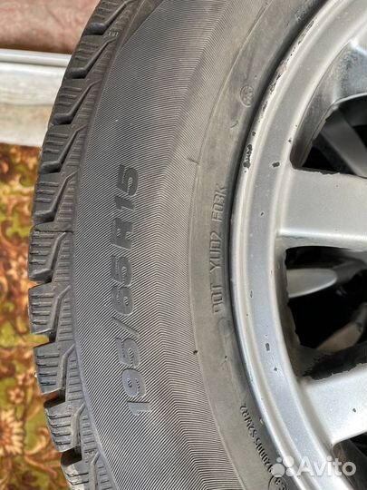 Зимние колеса литье R15 5х100 195 65 гольф