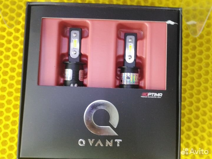 Р Светодиодные лампы Optima LED Qvant H3