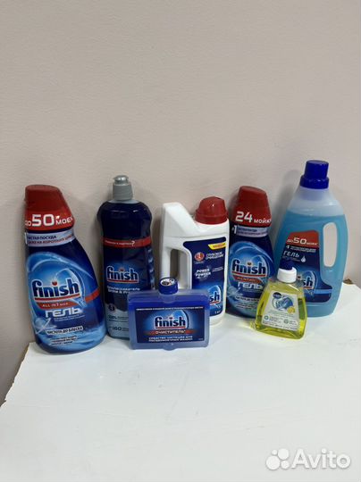 Финиш гель для посудомоечных машин