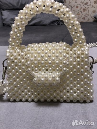 Сумка из бусин ручной работы