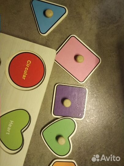 Деревянная развивающая игрушка для детей