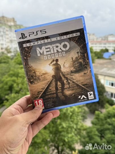 Диск игра на PS5 Метро исход Metro Exodus Русская