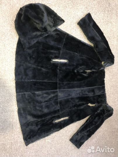 Куски дубленки из натуральной овчины