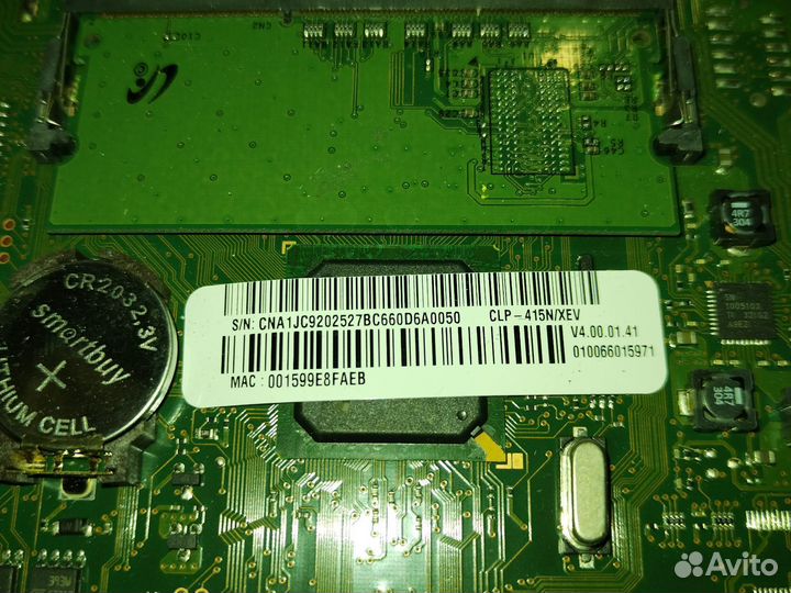 JC92-02786B JC92-02527B Плата главная (форматтер)