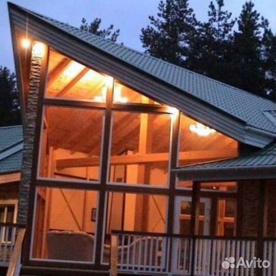 Пластиковые окна. остекление домов