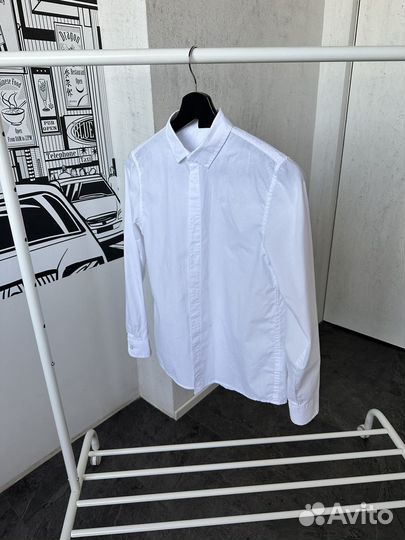 Рубашка школьная белая 152 см