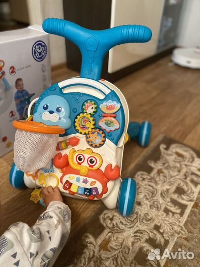 Ходунки каталка 2в1