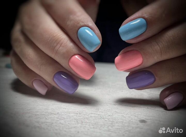 Комбинированный педикюр