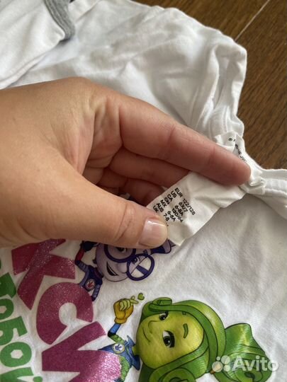 Вещи пакетом на девочку 116 см