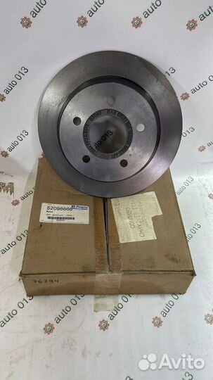 52098666 тормозные диски chrysler, dodge