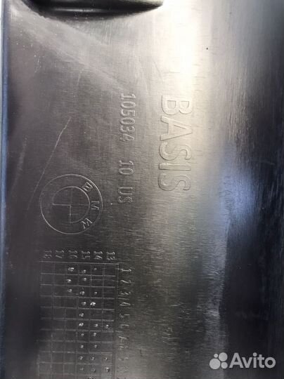 Накладка L+R порога Basic BMW X6 кузов F16