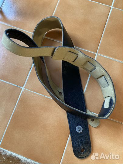 Ремень гитары кожаный D'addario