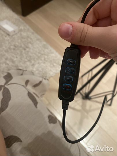 Кольцевая лампа со штативом бу