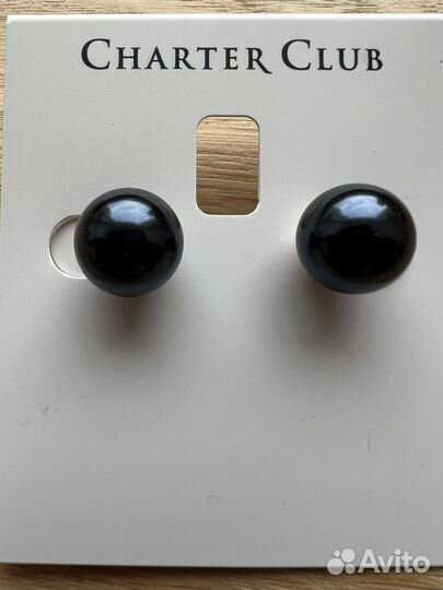 Серьги пусеты Charter Club