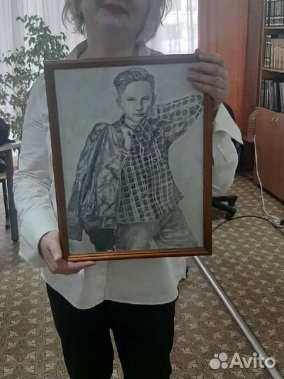 Услуги художника/Портрет по фото/Картина