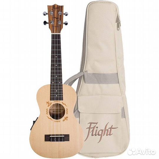 Укулеле Flight DUC525 EQ SP/ZEB