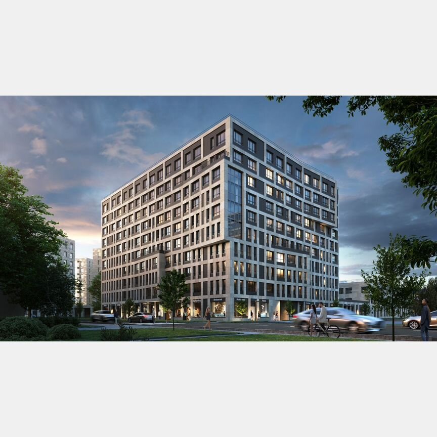 2-к. квартира, 65,3 м², 3/10 эт.