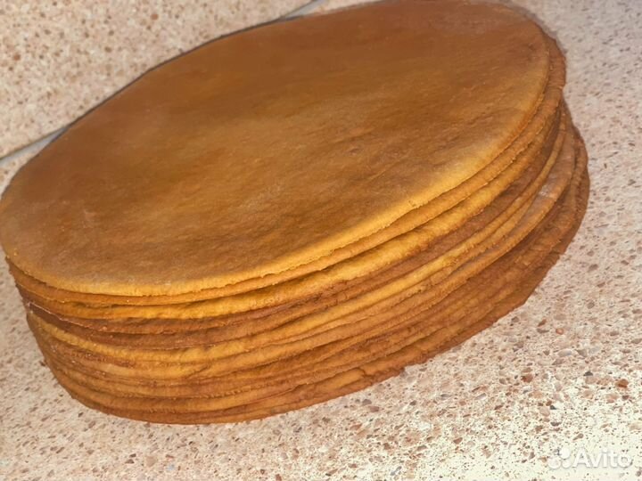 Медовые коржи