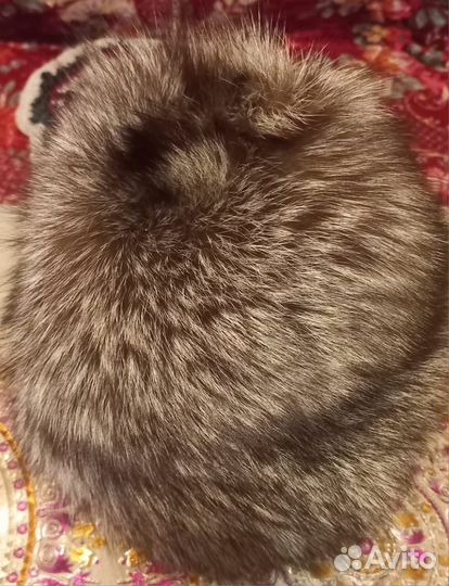 Шапка зимняя меховая женская из песца