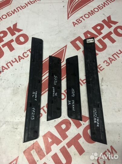 Накладка порога для Хундай Тусан 2007