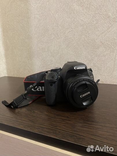 Фотоаппарат Canon eos 600d + Canon EF lens 50mm
