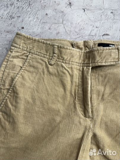 Женские вельветовые брюки H&M 42