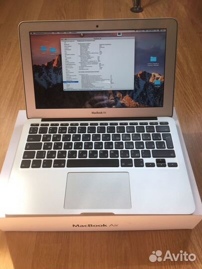 Как новый Apple macbook air 11 i5 полный комплект