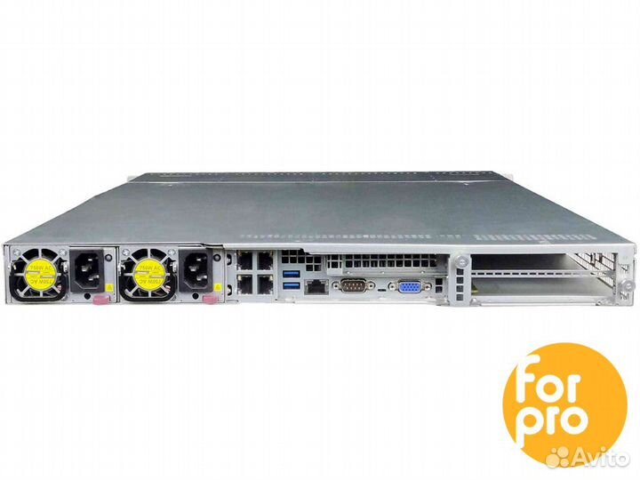 Supermicro 1U X11DPU 4LFF 2x6154Gold 768GB, 9361