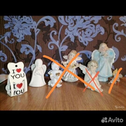 Разные Керамические ангелочки и статуэтки