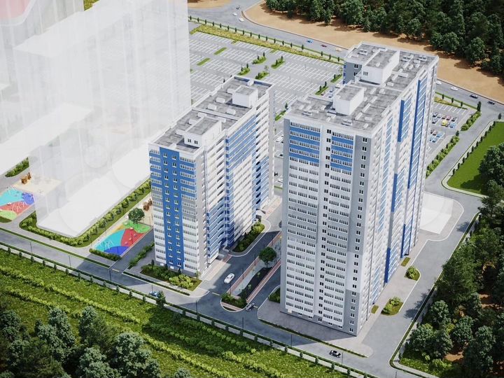 Квартира-студия, 19,3 м², 7/25 эт.