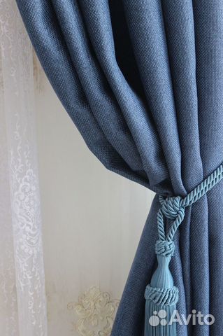 Шторы рогожка