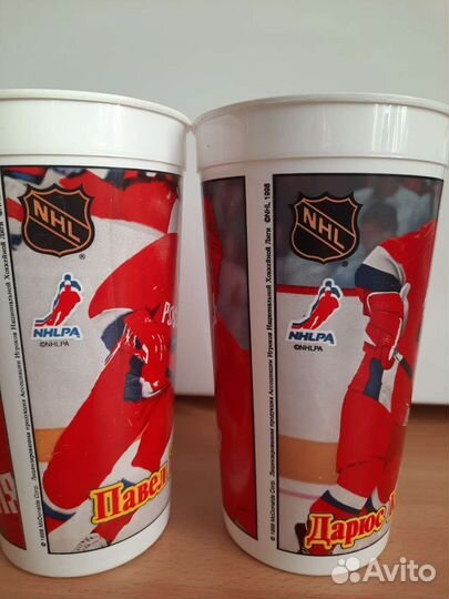 Коллекционные стаканы хоккей Макдональдс