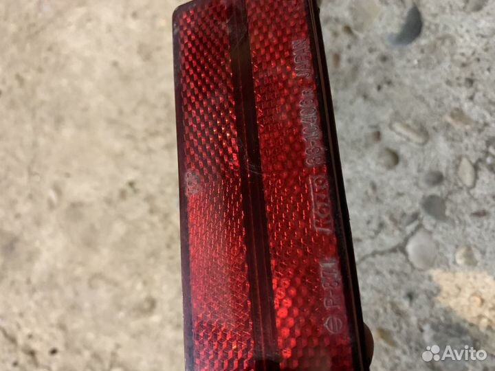 Катафот в задний бампер Prado 95