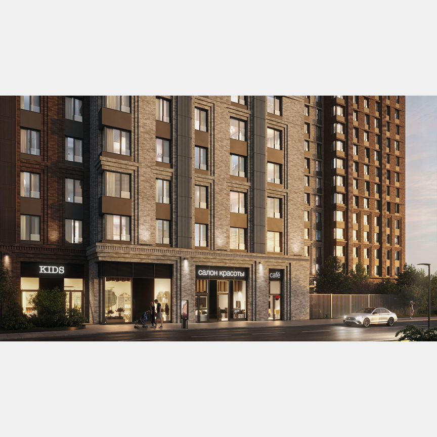 3-к. квартира, 95,2 м², 3/22 эт.