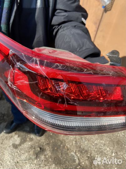 Фонарь задний левый на kia optima 4 jf gt line