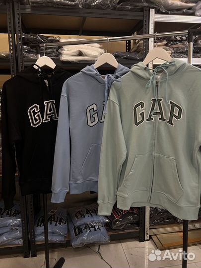 Зип-Худи GAP (Голубой,Черный,Мятный)